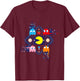 Pac-man T-Shirt - T-Shirt | Maroon