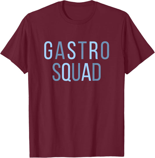 Gastro Squad Nurse Gastroenterology Endoscopy Endo Colon T-Shirt - T-Shirt | Maroon