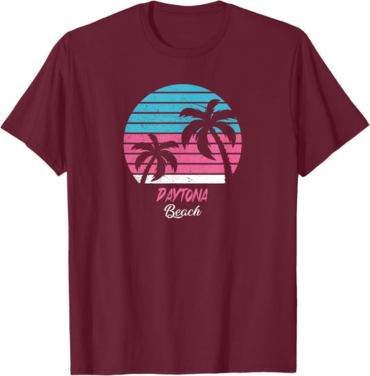 Daytona Souvenir - Beach Reminder T-Shirt - T-Shirt | Maroon