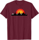 Bless to be peaceful Myanmar(A003) - Gift/Political T-Shirt - T-Shirt | Maroon