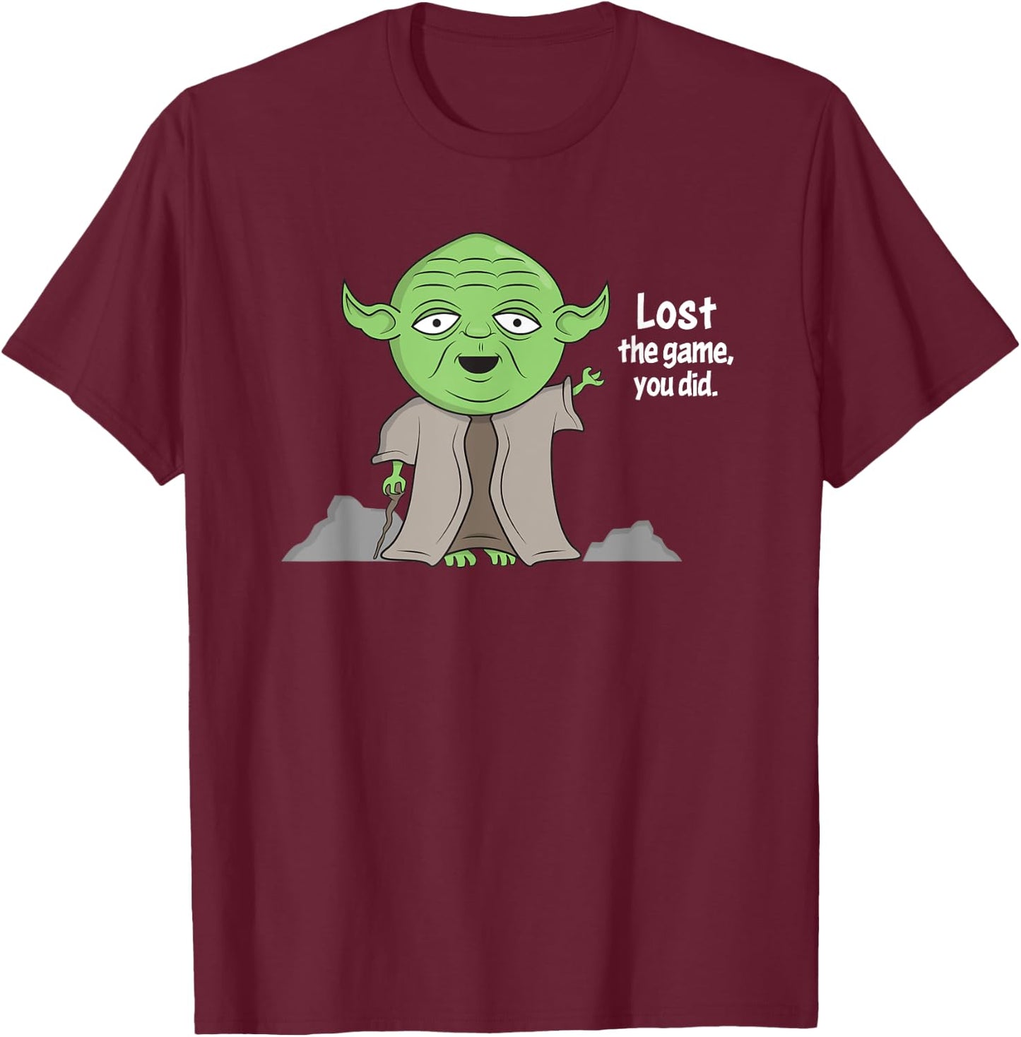 The Game // Thinking About You Just Lost The Game T-Shirt - T-Shirt | Maroon