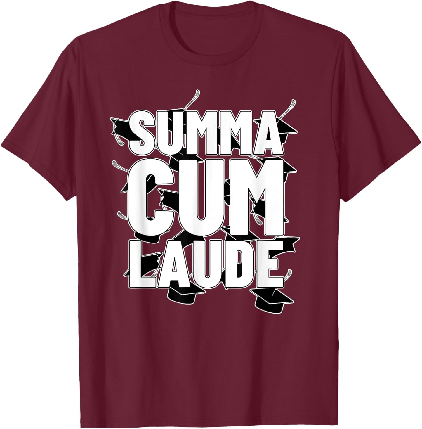 Summa cum laude promotion T-Shirt - T-Shirt | Maroon