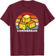 Cornbread Corn Bread Baking Thanksgiving Redneck South USA T-Shirt - T-Shirt | Maroon