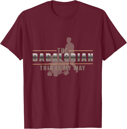 The Dada lorian Gift best Dad T-Shirt - T-Shirt | Maroon