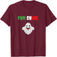 Fun Ghoul, Fongool, Italian Halloween T-Shirt - T-Shirt | Maroon