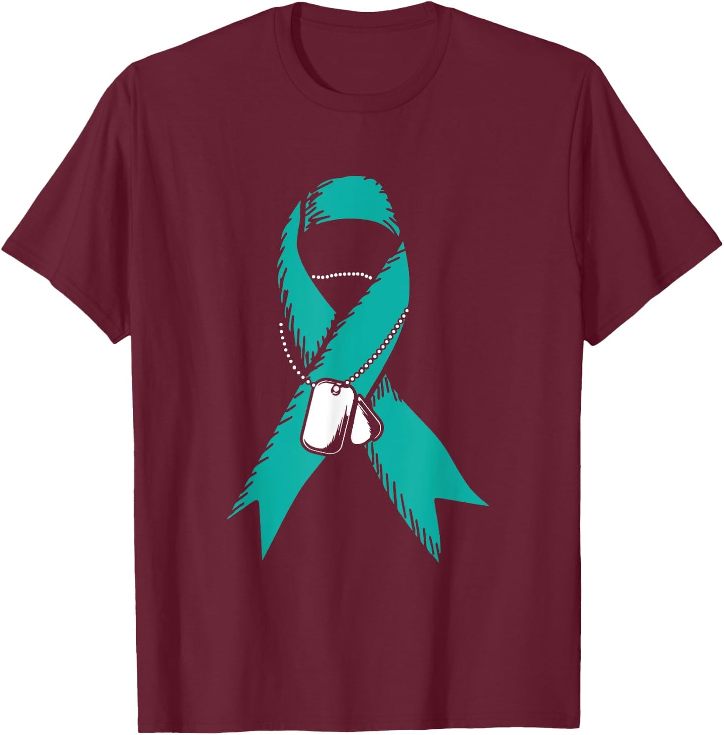 Veteran PTSD Awareness Suicide Prevention Military Gifts T-Shirt - T-Shirt | Maroon