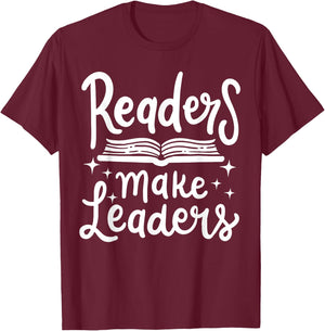 Book Reading Teacher Librarian Reader Men Women Girls Kids T-Shirt - T-Shirt | Maroon