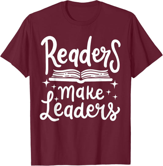 Book Reading Teacher Librarian Reader Men Women Girls Kids T-Shirt - T-Shirt | Maroon