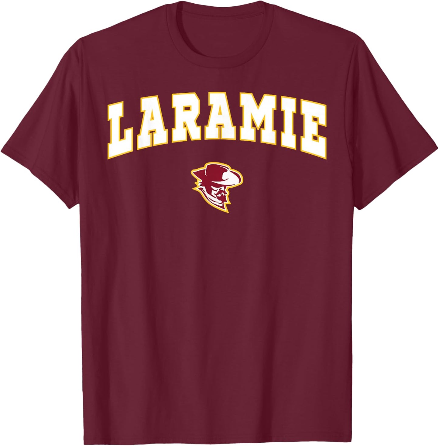 Laramie High School Plainsmen T-Shirt - T-Shirt | Maroon
