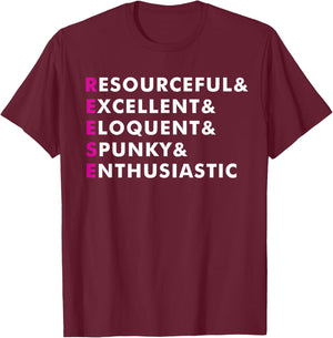 Reese Name Shirt Personalized Gift T-Shirt - T-Shirt | Maroon