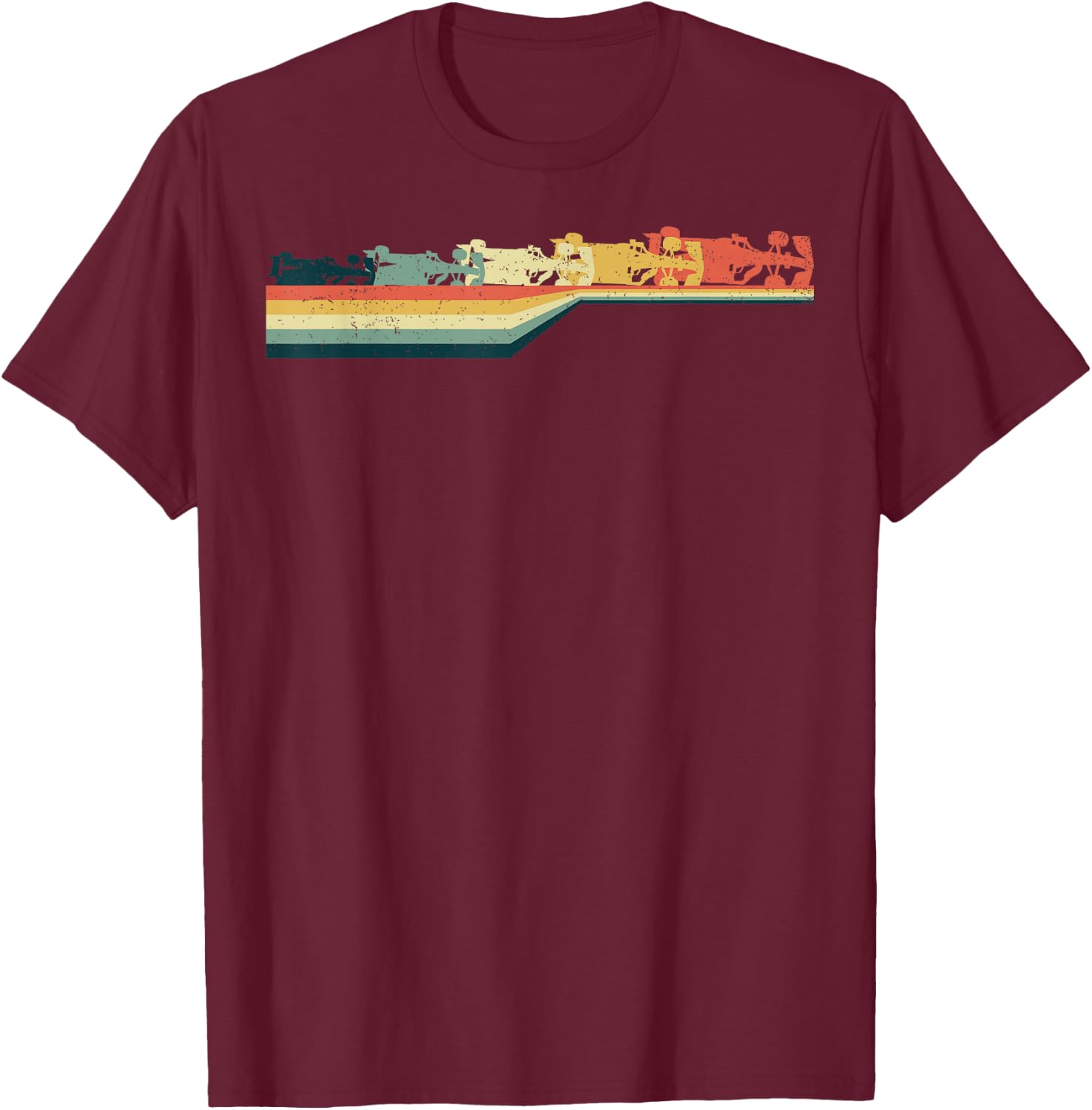 Formula Funny Gift Vintage Retro T-Shirt - T-Shirt | Maroon