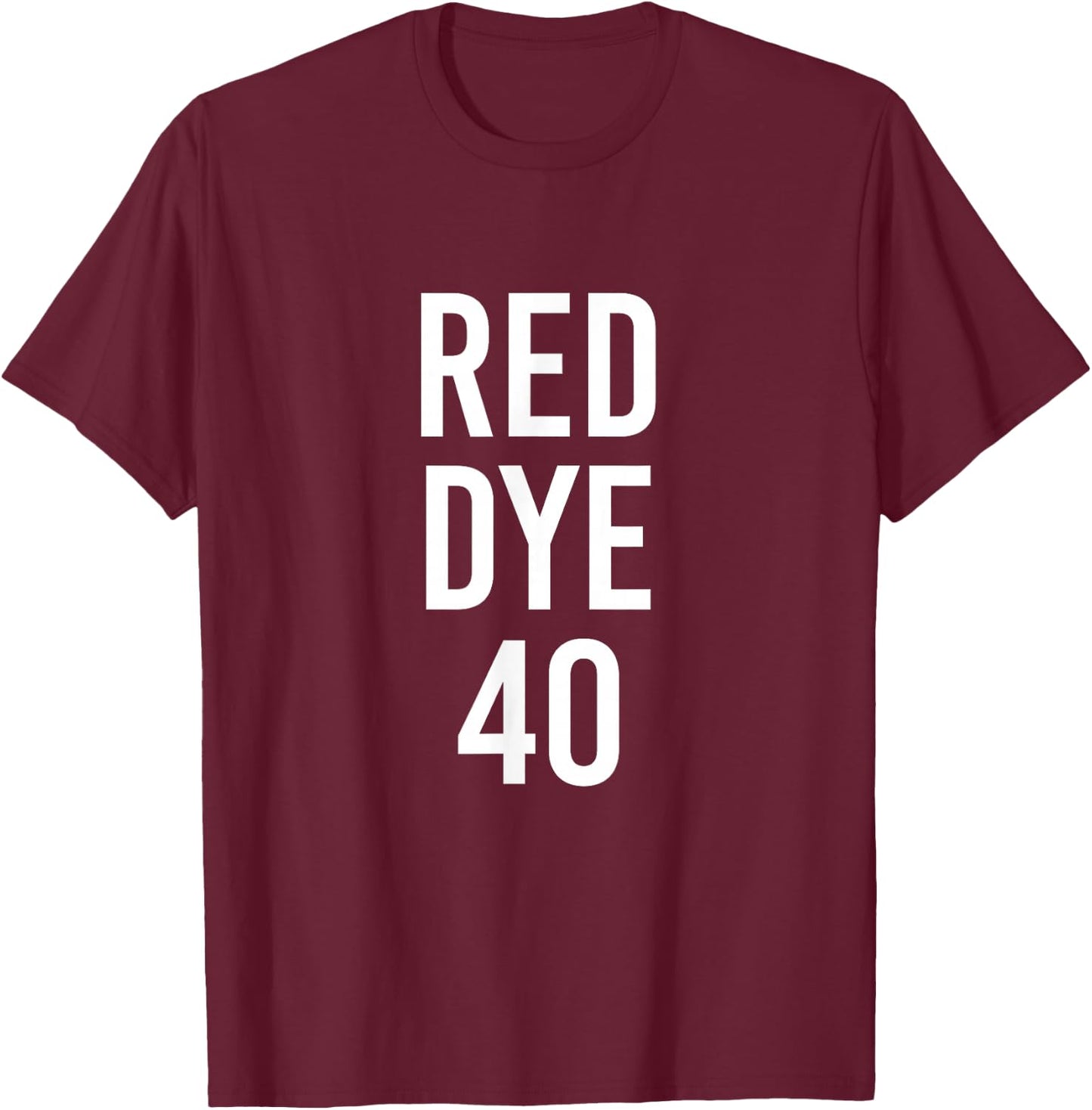 Halloween Costume Red Dye 40 T-Shirt - T-Shirt | Maroon