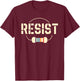 Gift Electrical Engineer Graduate Men Resist Circuit T-Shirt - T-Shirt | Maroon