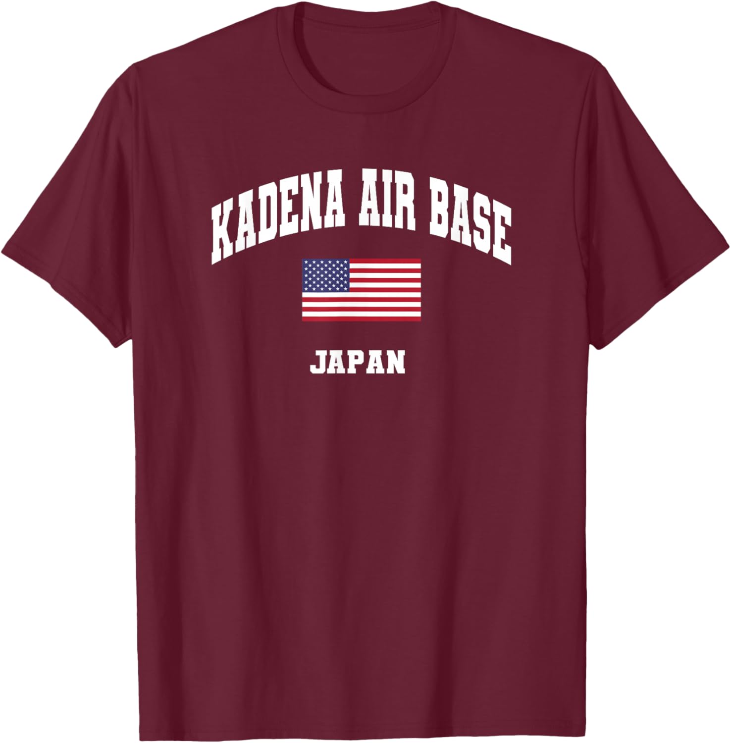 Kadena Air Base T-Shirt - T-Shirt | Maroon