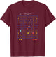 Retro Game Lover's Classic 8-Bit Video Gamer Nostalgia T-Shirt - T-Shirt | Maroon