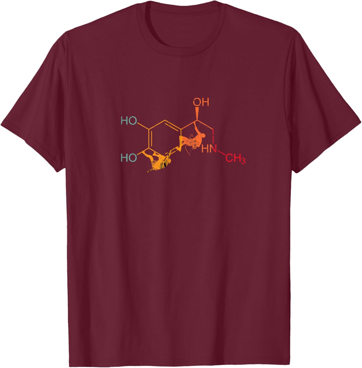 Climbing Adrenaline Formula Bouldering - Ultimate Stunts T-Shirt - T-Shirt | Maroon