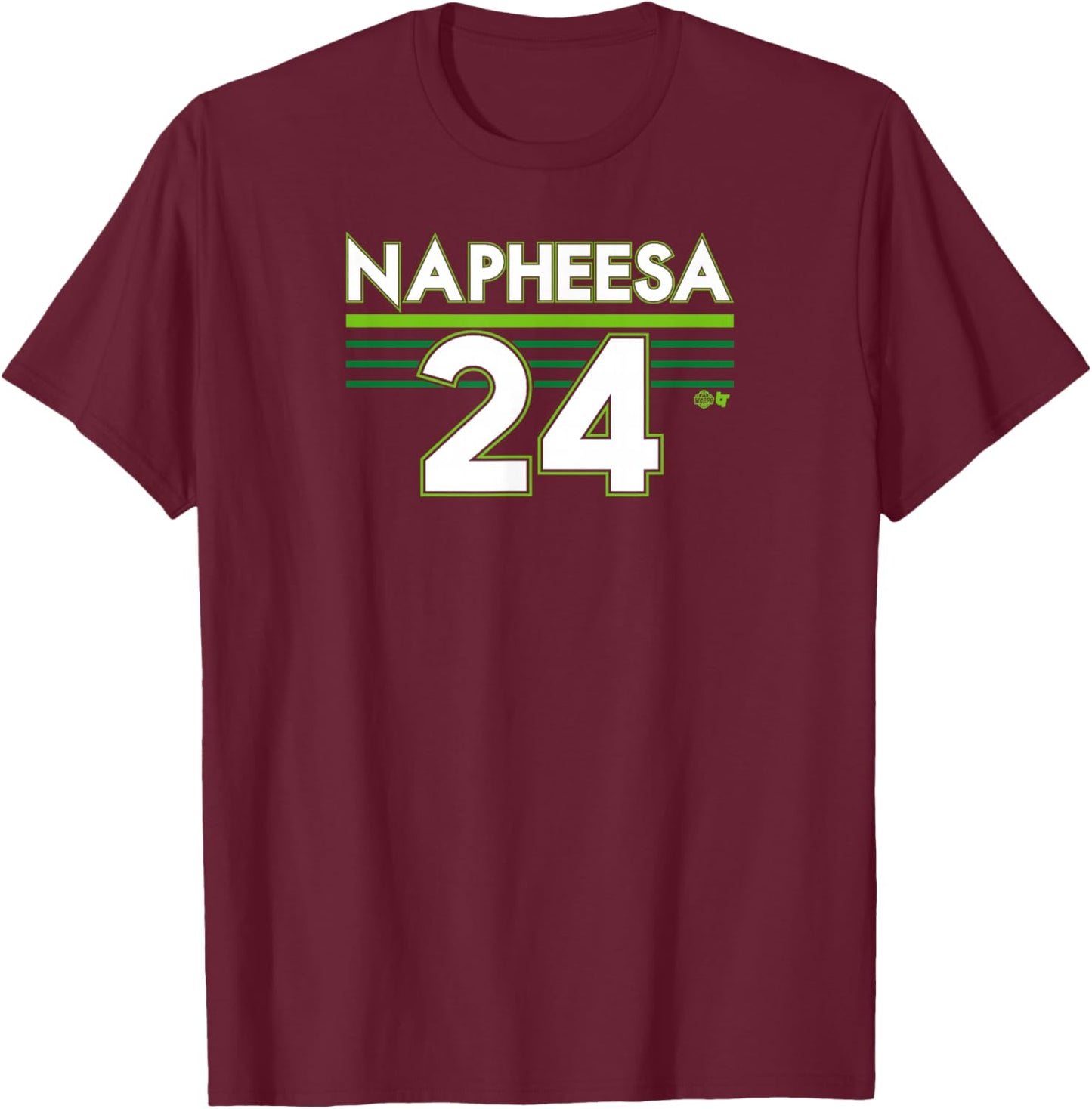 Napheesa Collier - MINN 24 - Minnesota Basketball T-Shirt - T-Shirt | Maroon