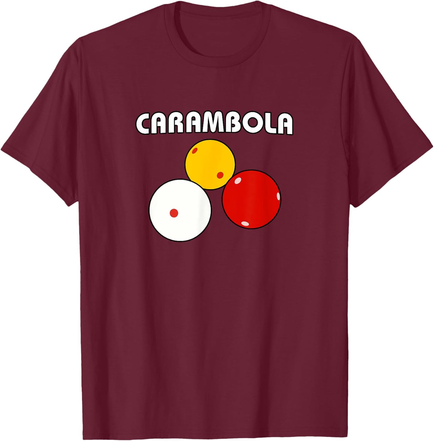 Carambola T-Shirt - T-Shirt | Maroon