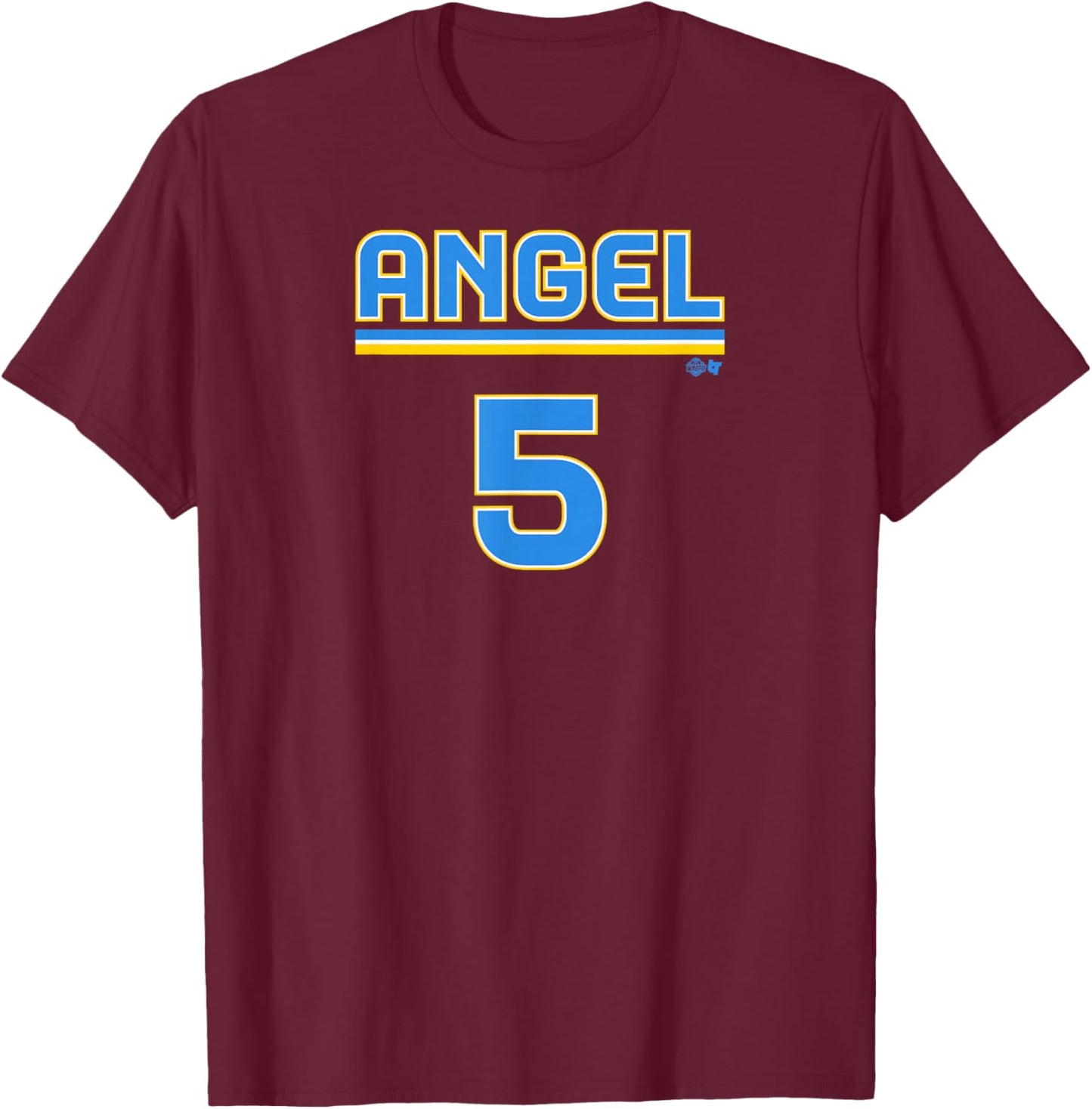 Angel Reese - 5 - Chicago Basketball T-Shirt - T-Shirt | Maroon