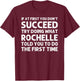 ROCHELLE Name Personalized Birthday Funny Christmas Joke T-Shirt - T-Shirt | Maroon