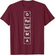 Grandma - Cute Grandparents Gift Funny Vintage Science Mom T-Shirt - T-Shirt | Maroon