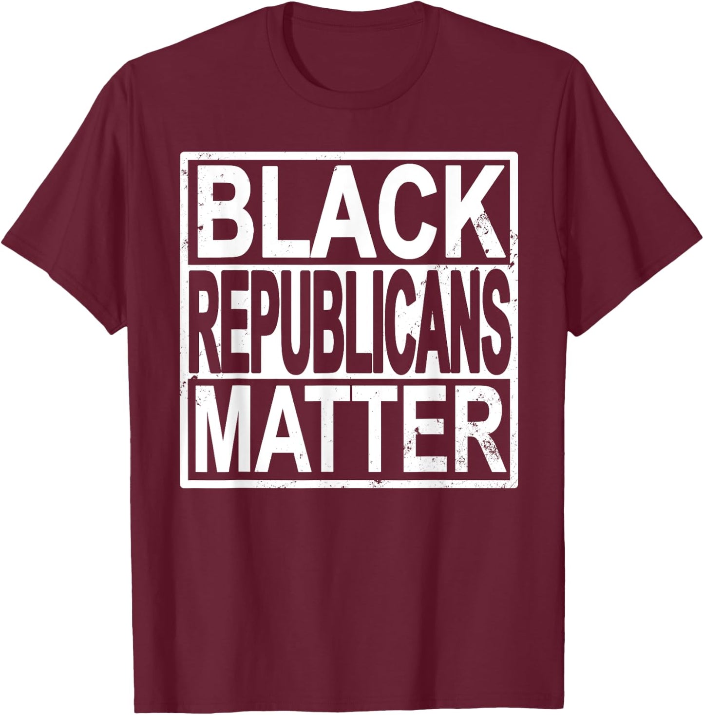 Black Republicans Matter Conservative Black Votes 2020 Gift T-Shirt - T-Shirt | Maroon