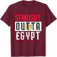 Egypt Cairo Pyramids Sphinx Gift Egypt T-Shirt - T-Shirt | Maroon
