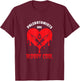 Heart Blood Syringe Phlebotomist Cool Phlebotomy Doctor Gift T-Shirt - T-Shirt | Maroon