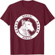 Borzoi Portrait T-Shirt - T-Shirt | Maroon