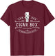 Cigar Box Slide Guitar The Original Blues Guitar T-Shirt - T-Shirt | Maroon