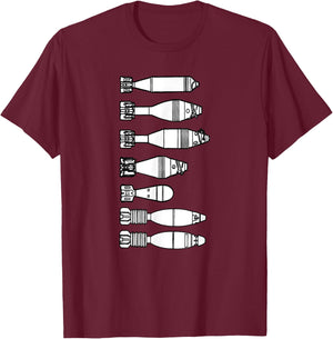 Mortarman Infantry Fragmentation Incendiary Rounds 11B 11C T-Shirt - T-Shirt | Maroon