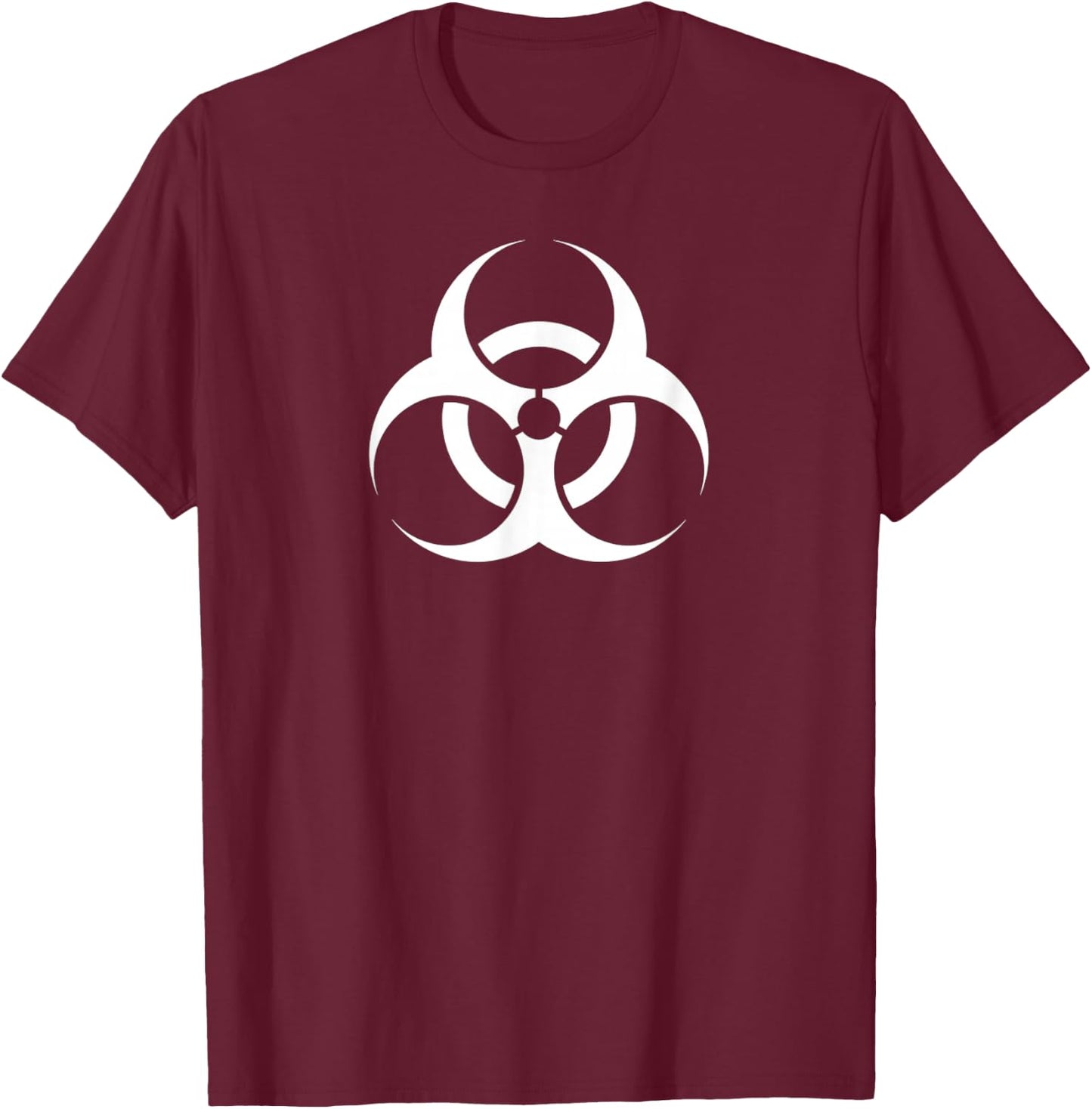 Biohazard Hardstyle Rave Dance Music Hard Style Biohazard T-Shirt - T-Shirt | Maroon