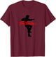 Footloose Silhouette and Logo T-Shirt - T-Shirt | Maroon