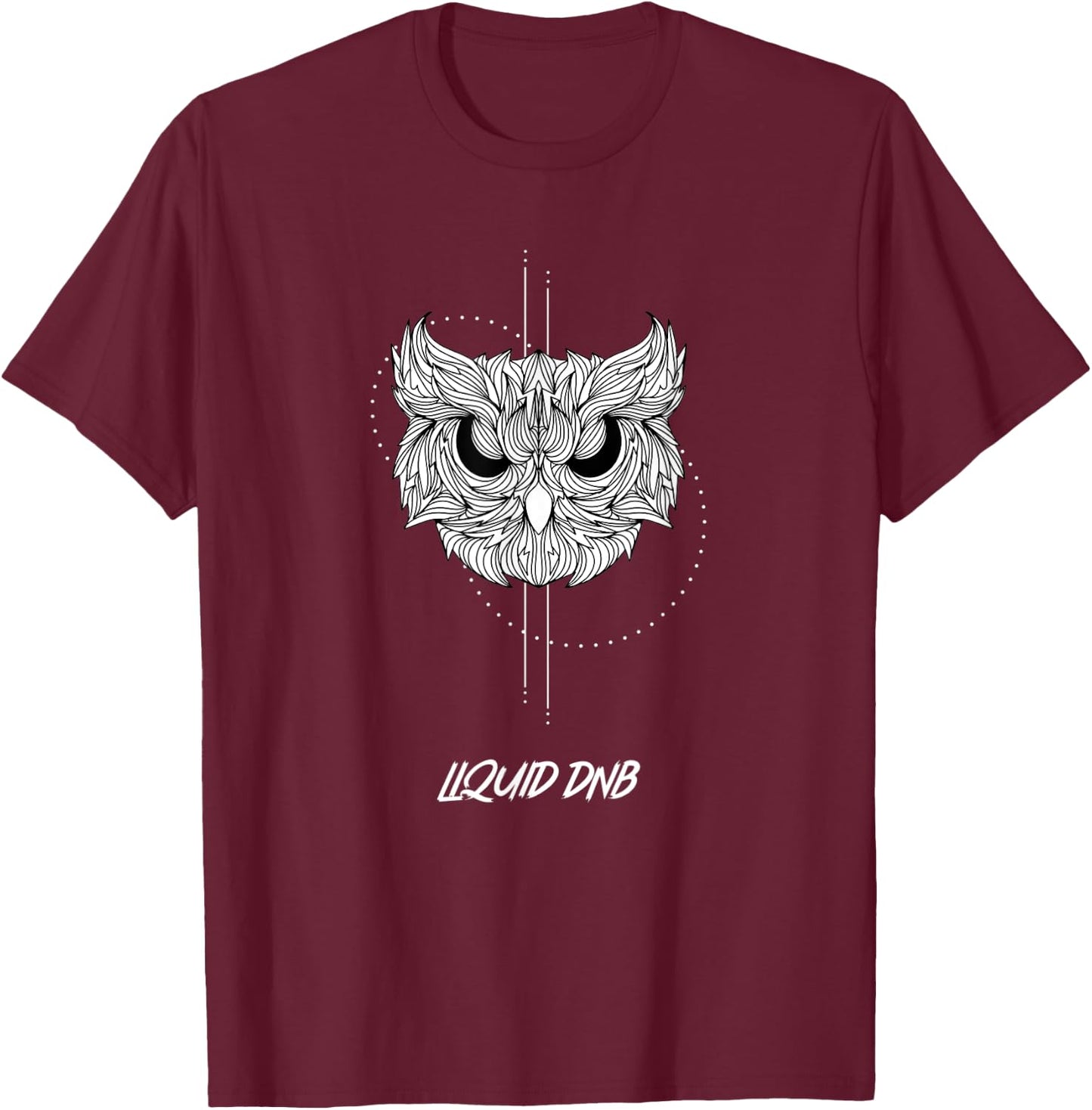 Liquid Drum And Bass Liquid Funk DnB Music DJ EDM T-Shirt - T-Shirt | Maroon