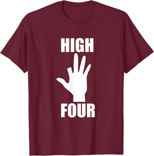 Finger Amputee Outfit Amputation Amputated Missing Finger T-Shirt - T-Shirt | Maroon