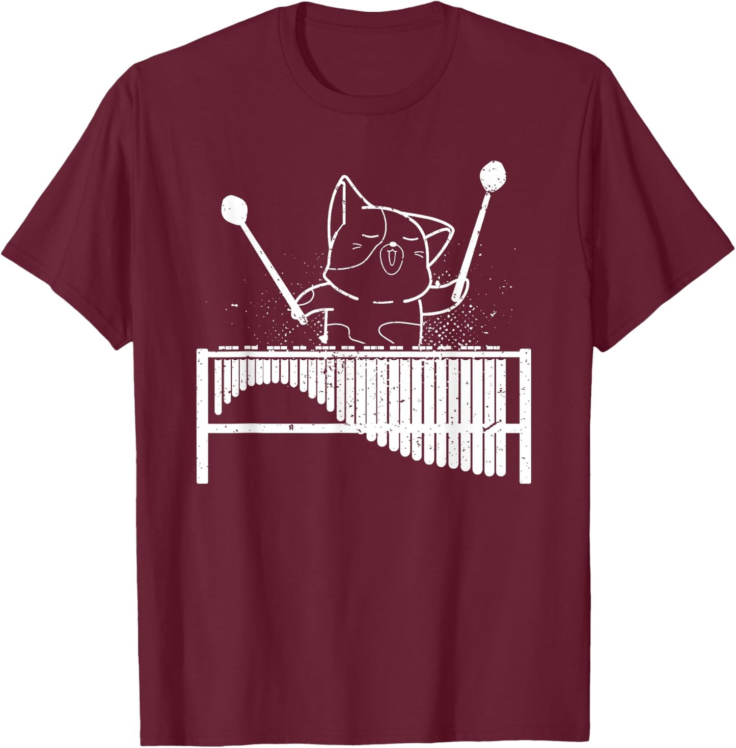 Marimba Funny Marimba Player Marimba Lover T-Shirt - T-Shirt | Maroon