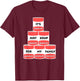It's Just Soup For My Family Trump Protester Cans T-Shirt - T-Shirt | Maroon