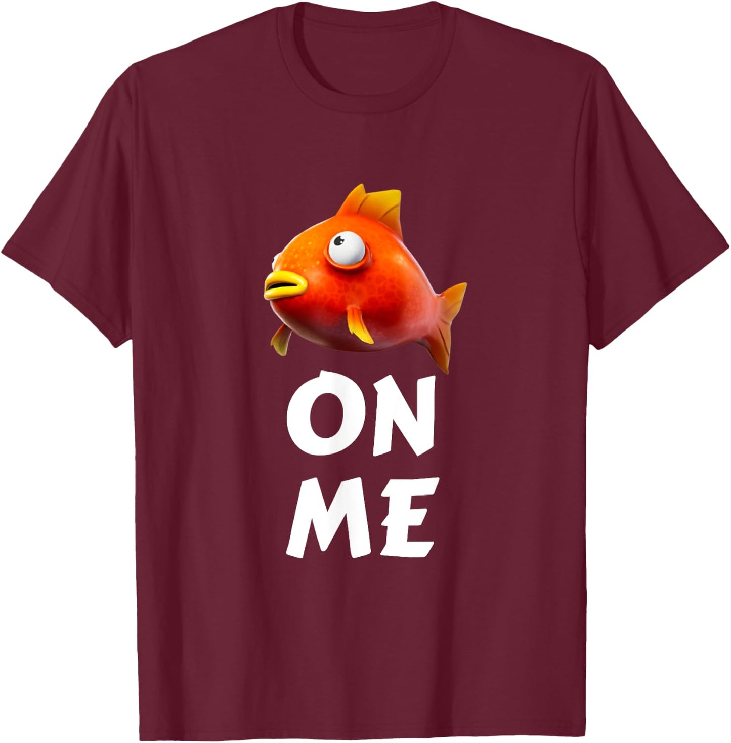 Fishy On Me , Kids & Youth gamers T-Shirt - T-Shirt | Maroon