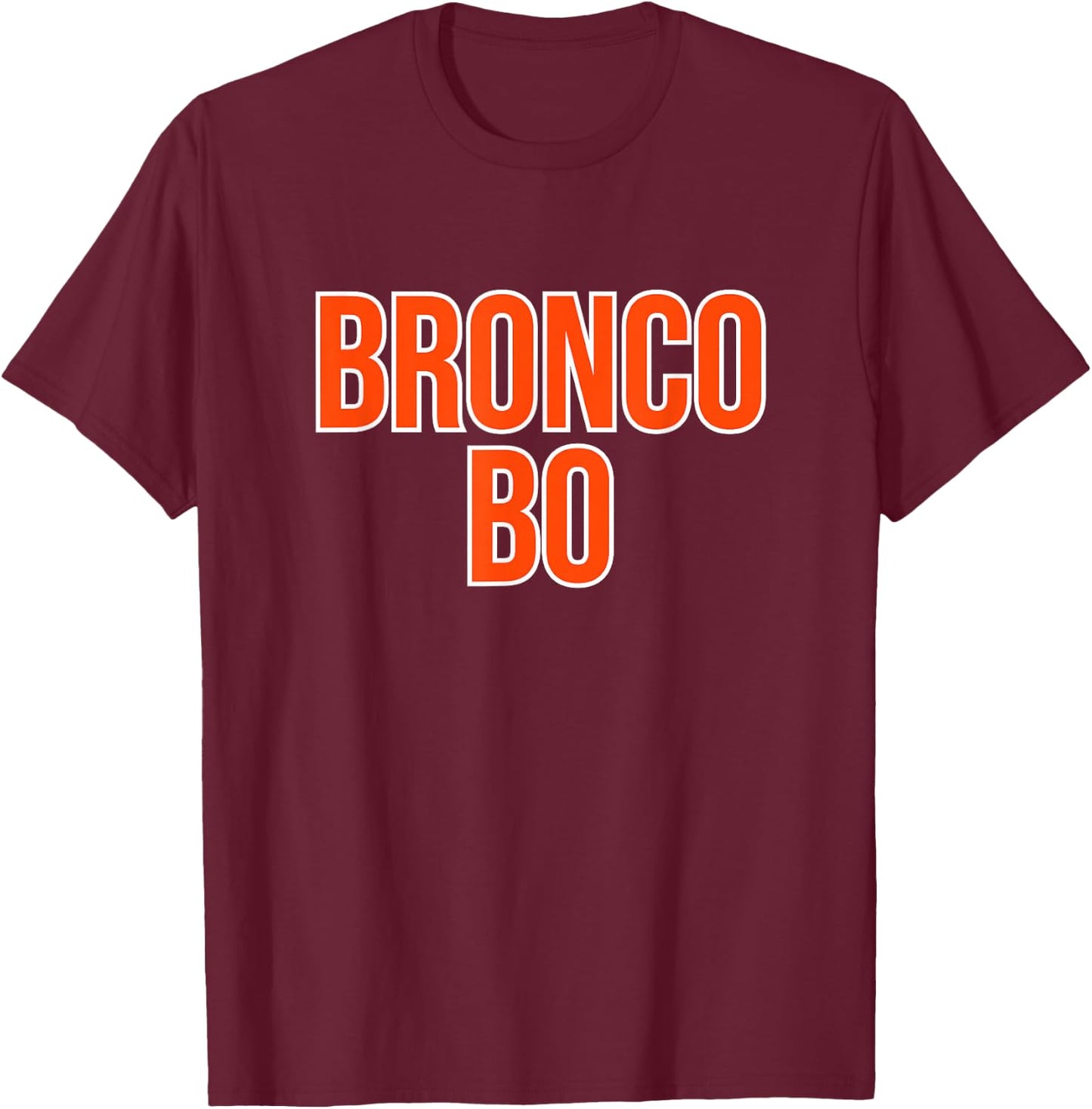 Bronco Bo T-Shirt - T-Shirt | Maroon