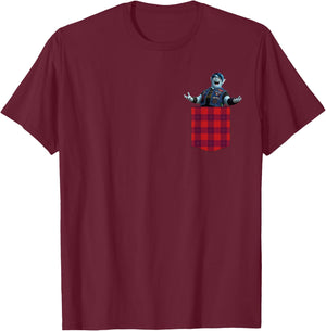 Disney and Pixar's Onward Barley in your Pocket T-Shirt - T-Shirt | Maroon
