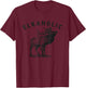Elkaholic Elk Hunting Hunter T-Shirt - T-Shirt | Maroon