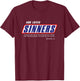 Funny Christian gifts religion bible verse God loves sinners T-Shirt - T-Shirt | Maroon