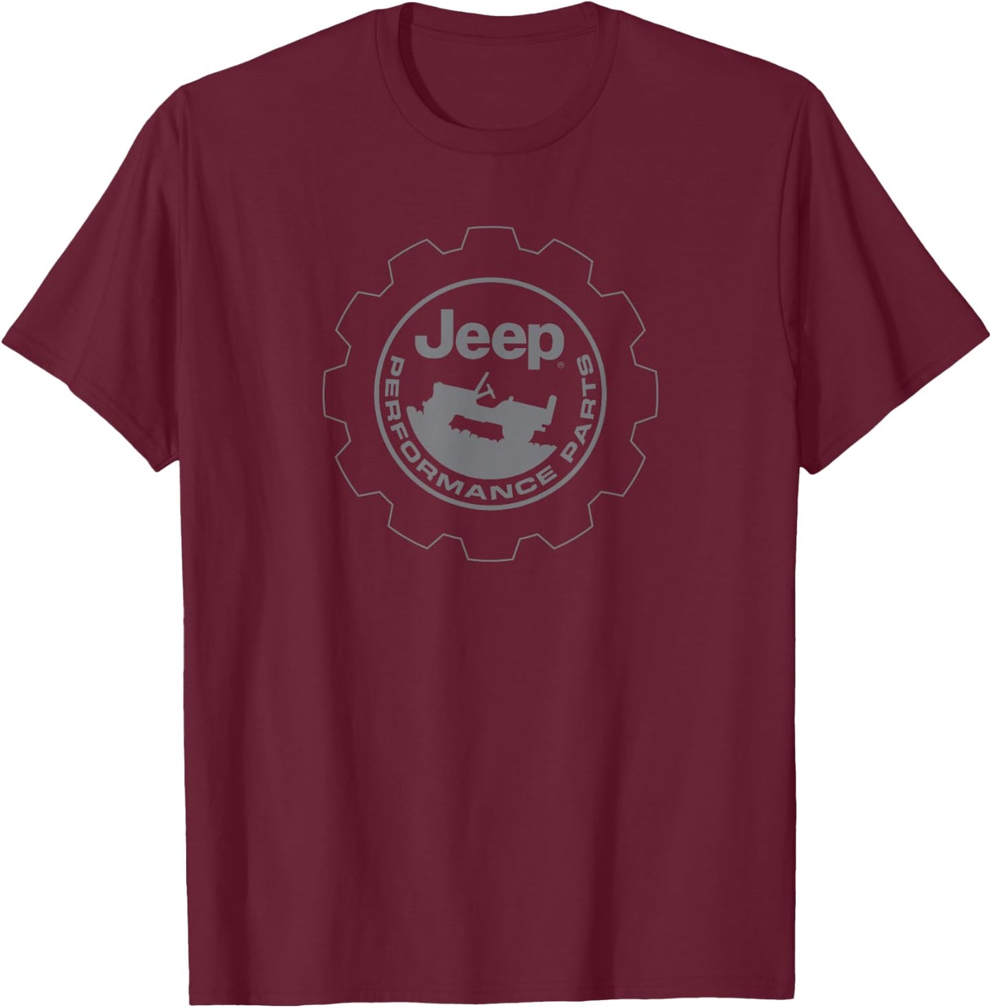 Jeep Performance Parts T-Shirt - T-Shirt | Maroon
