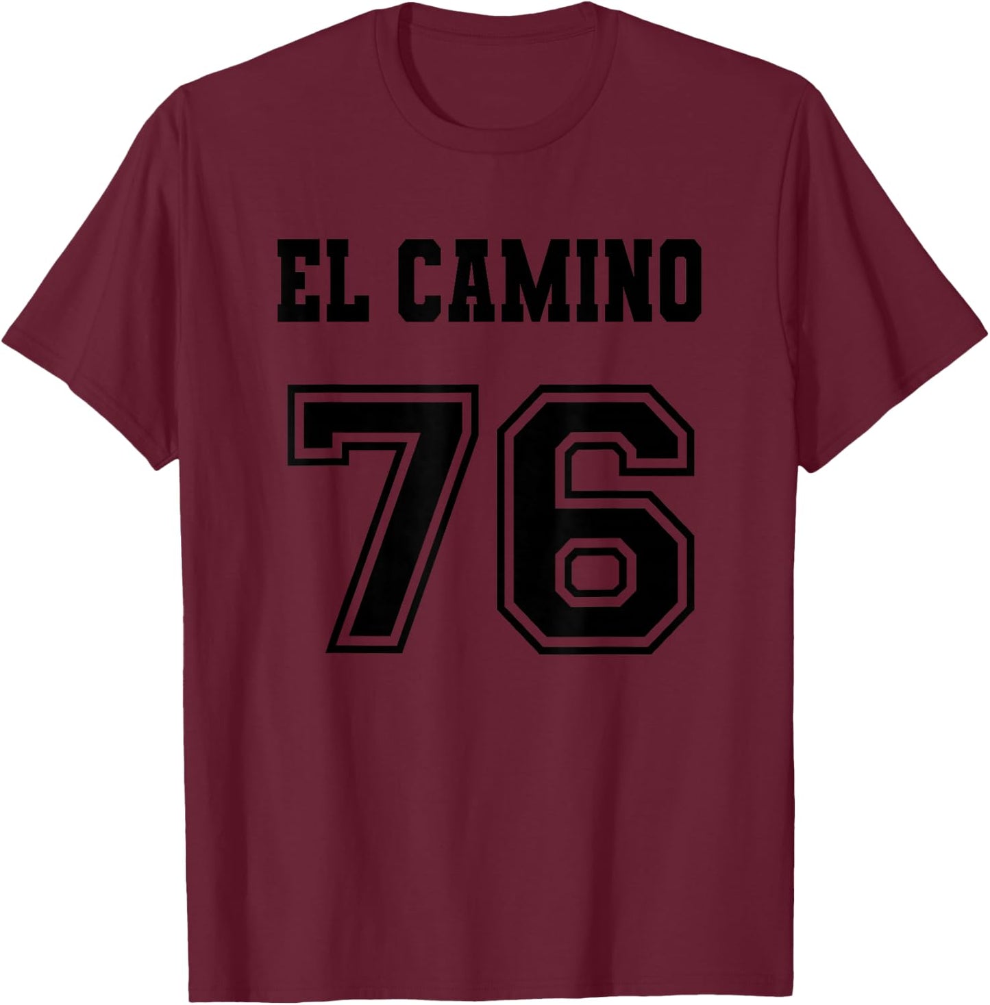 Jersey Style El Camino 76 1976 T-Shirt - T-Shirt | Maroon