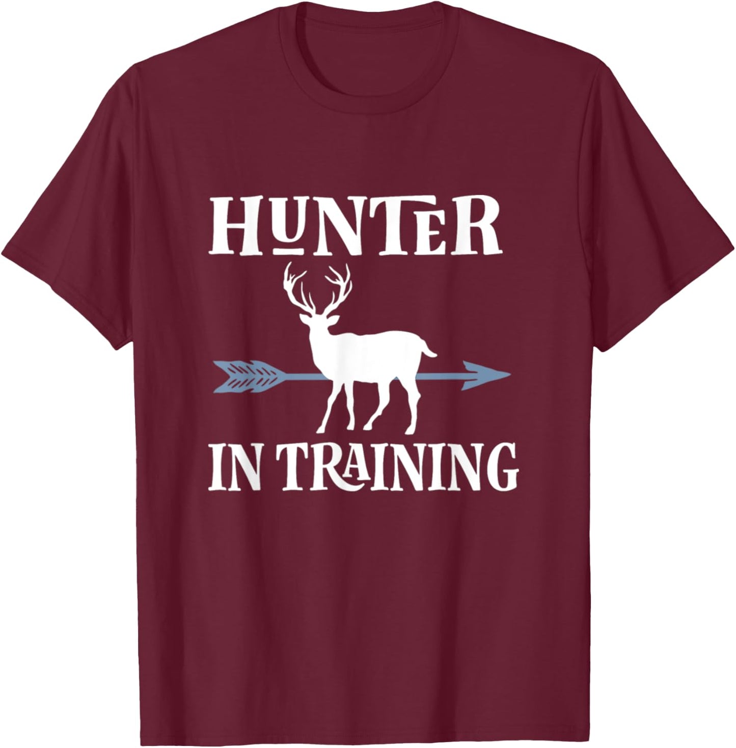 Hunter In Training T-Shirt - T-Shirt | Maroon