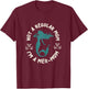 Not a Regular Mom Im a Mer-mom T-Shirt - T-Shirt | Maroon
