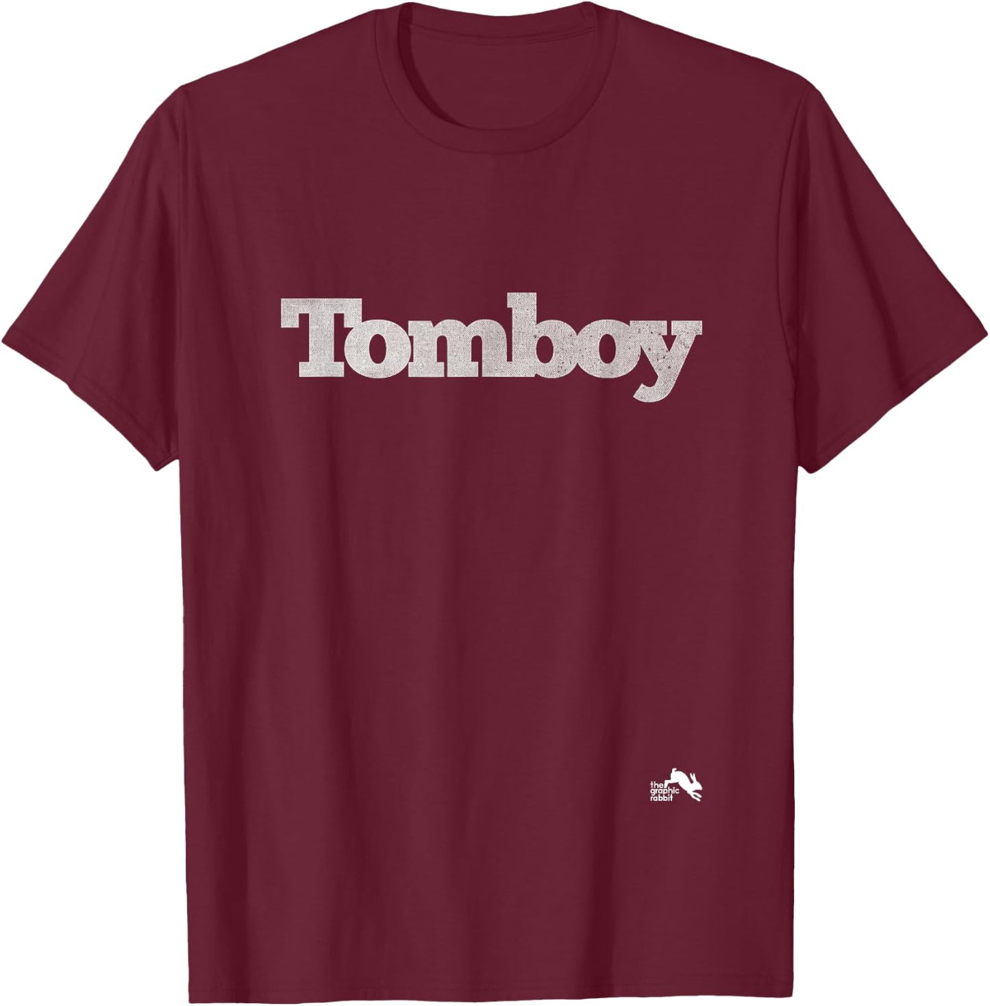Tomboy for Girls that Like Boy Stuff T-Shirt - T-Shirt | Maroon
