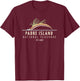 Souvenir Gift Padre Island National Seashore T-Shirt - T-Shirt | Maroon