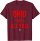 Ohio Versus All Yall T-Shirt - T-Shirt | Maroon