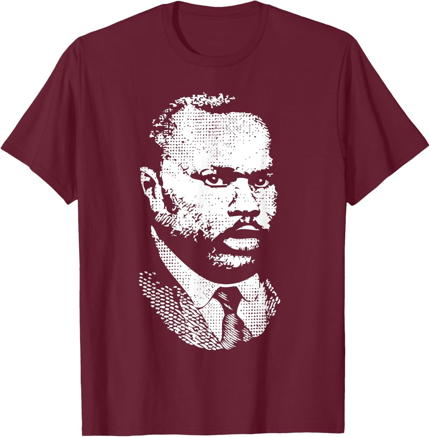 Garvey Black Leader Inspirational Black History Month Gift T-Shirt - T-Shirt | Maroon